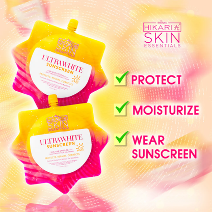 Hikari Skin Essentials Ultra White Sunscreen SPF50 PA++++ 50ml