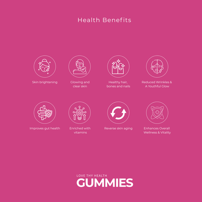 Glutathione Collagen Gummies (60 Gummies)