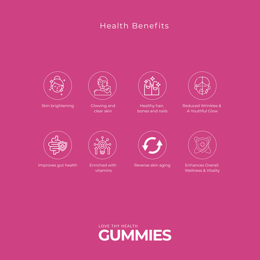 Glutathione Collagen Gummies (60 Gummies)