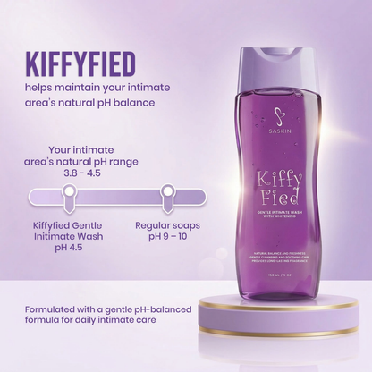 KiffyFied Gentle Intimate Wash –Daily Feminine Care (150ml)