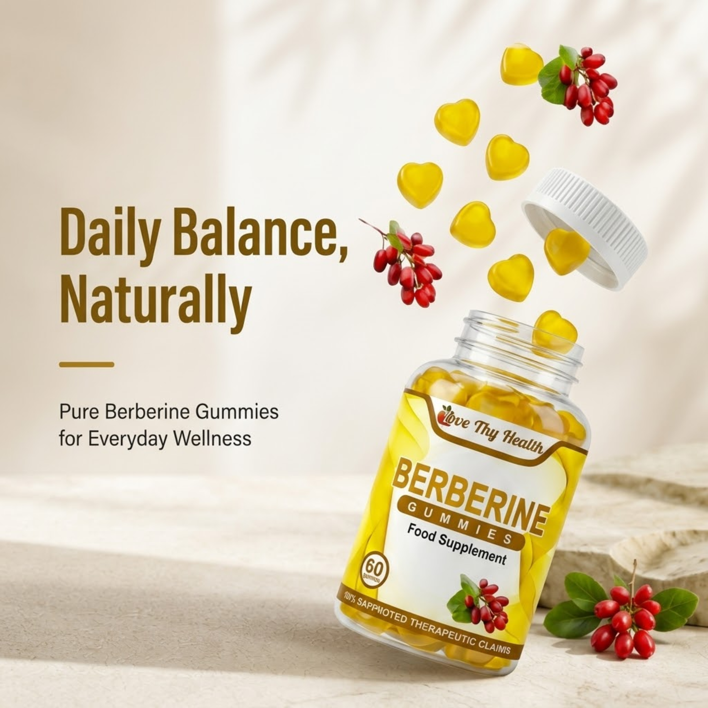 Berberine Gummies (60 Gummies)