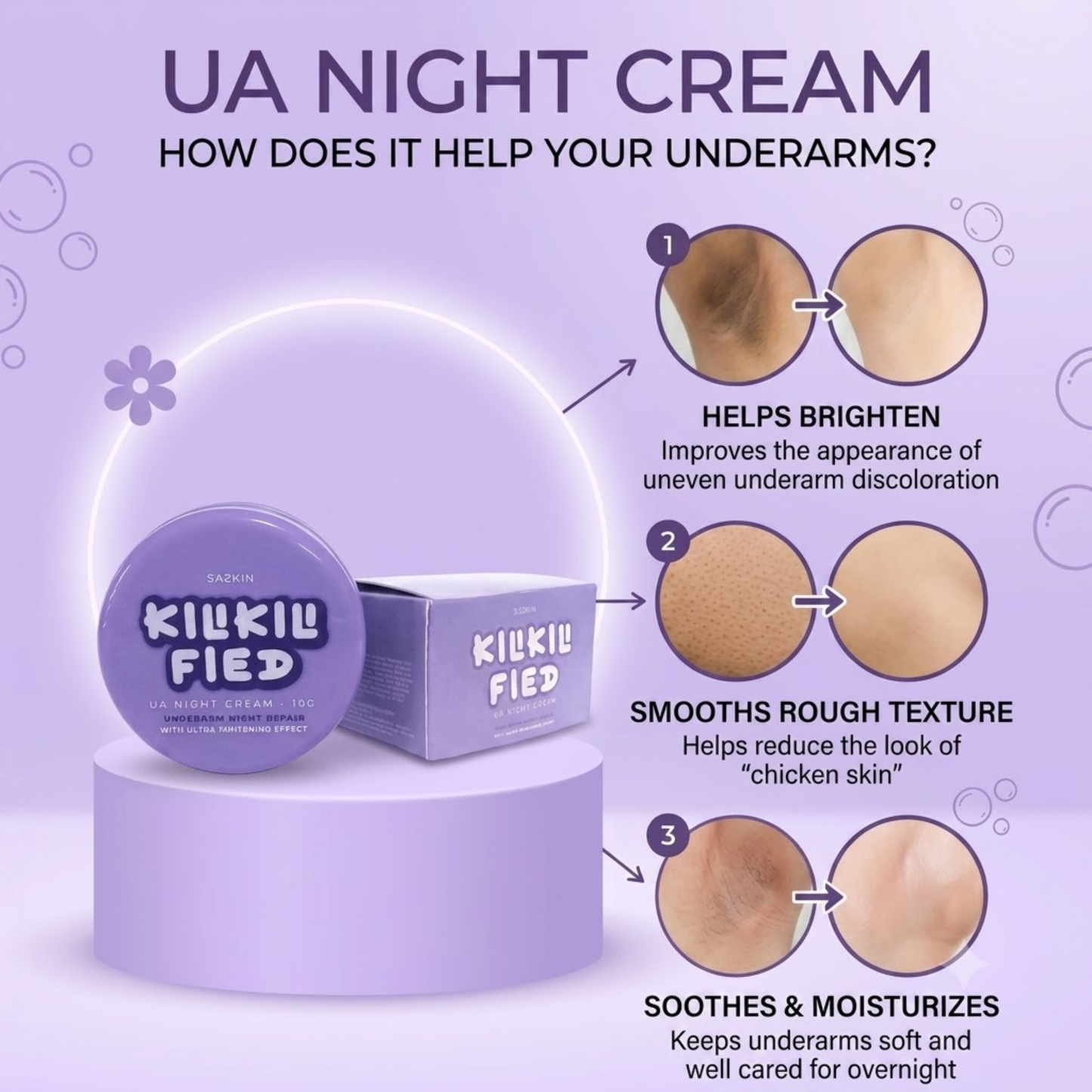 Kili-Kilified Underarm Night Cream