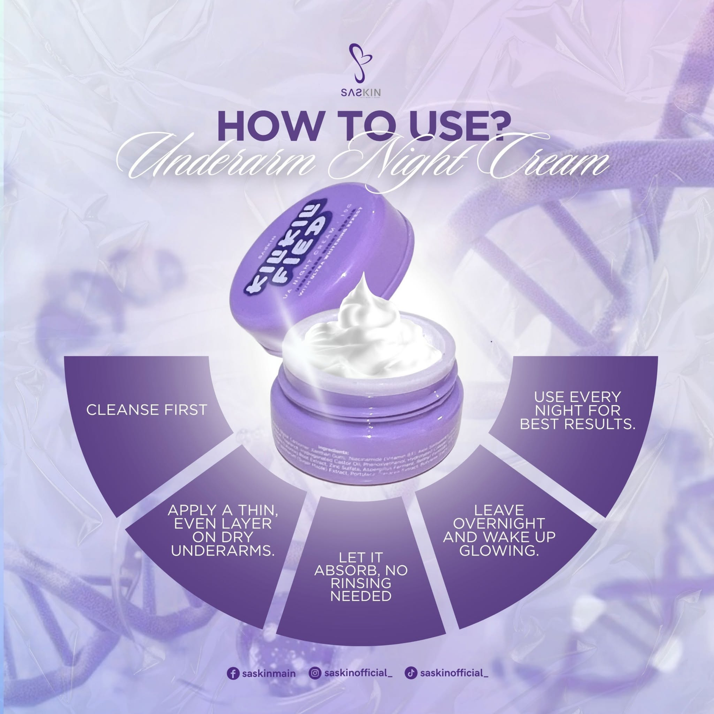 Kili-Kilified Underarm Night Cream
