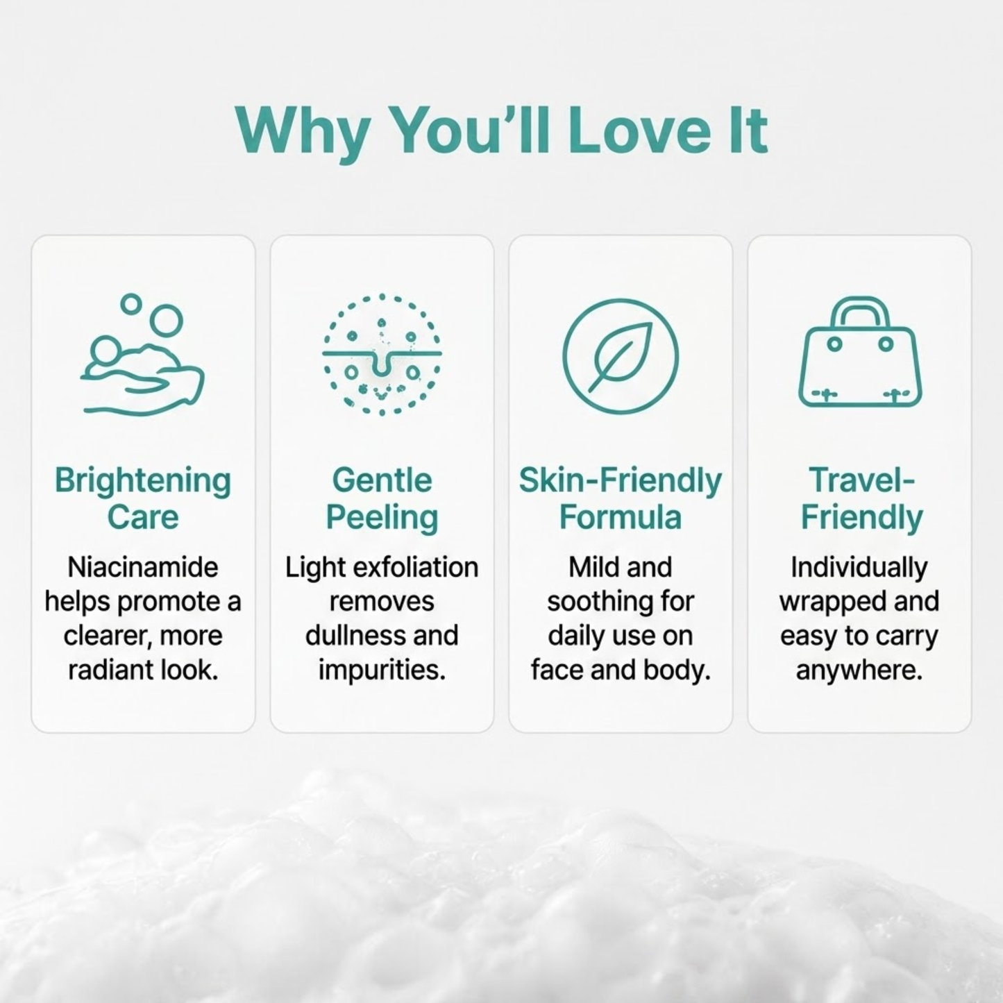 Niacinamide Peeling Soap – 75g