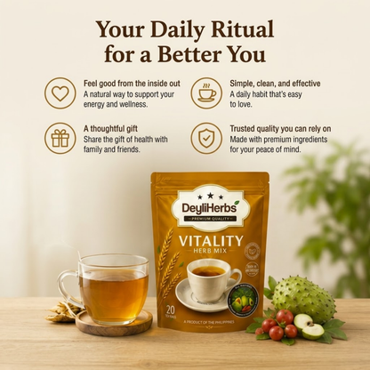 DeyliHerbs Vitality Herb Mix (20 Tea Bags)
