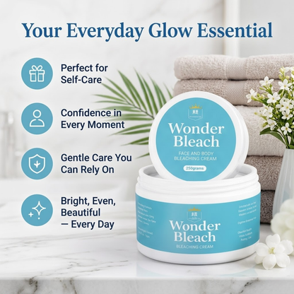 Wonder Bleach Face & Body Bleaching Cream – 250g