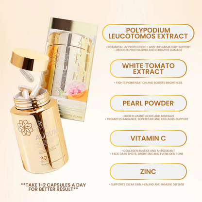 Hikari Aurum – Premium Skin Brightening Supplement (30 Capsules)
