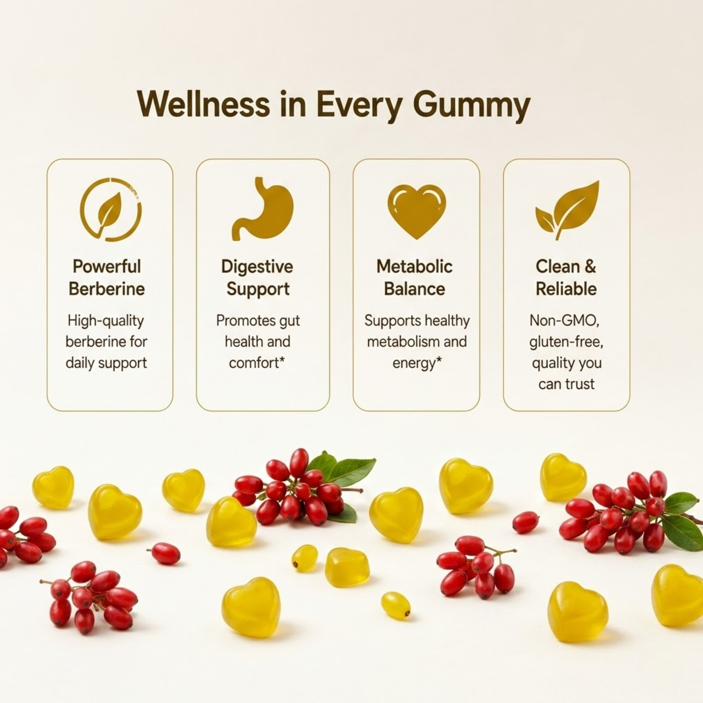 Berberine Gummies (60 Gummies)