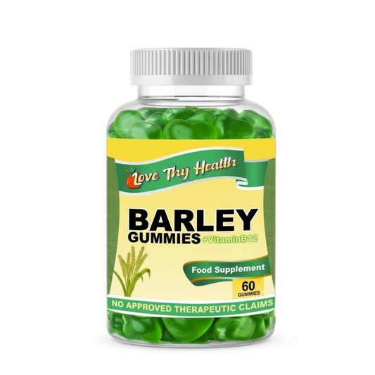 Barley Gummies + Vitamin B12 (60 Gummies)
